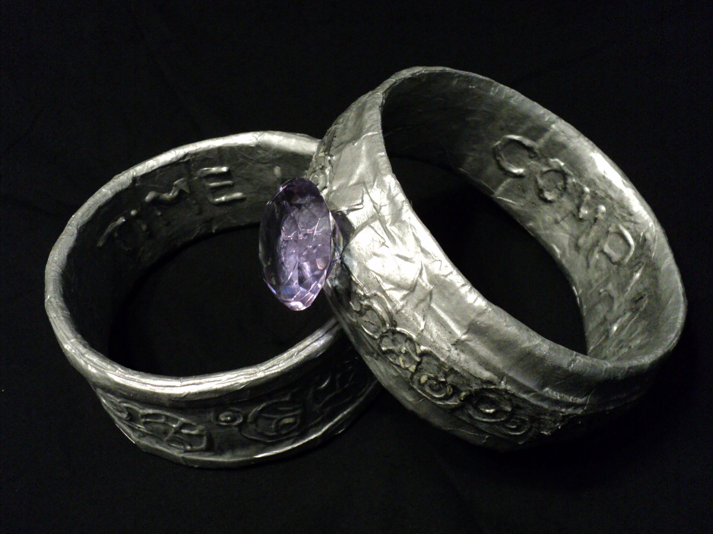 Giant Doctor Who Ring Bearer Rings 5 Steps (with Pictures