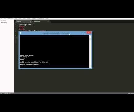 WAMP Alias/ Prepros/ and Hello World webpage tutorial