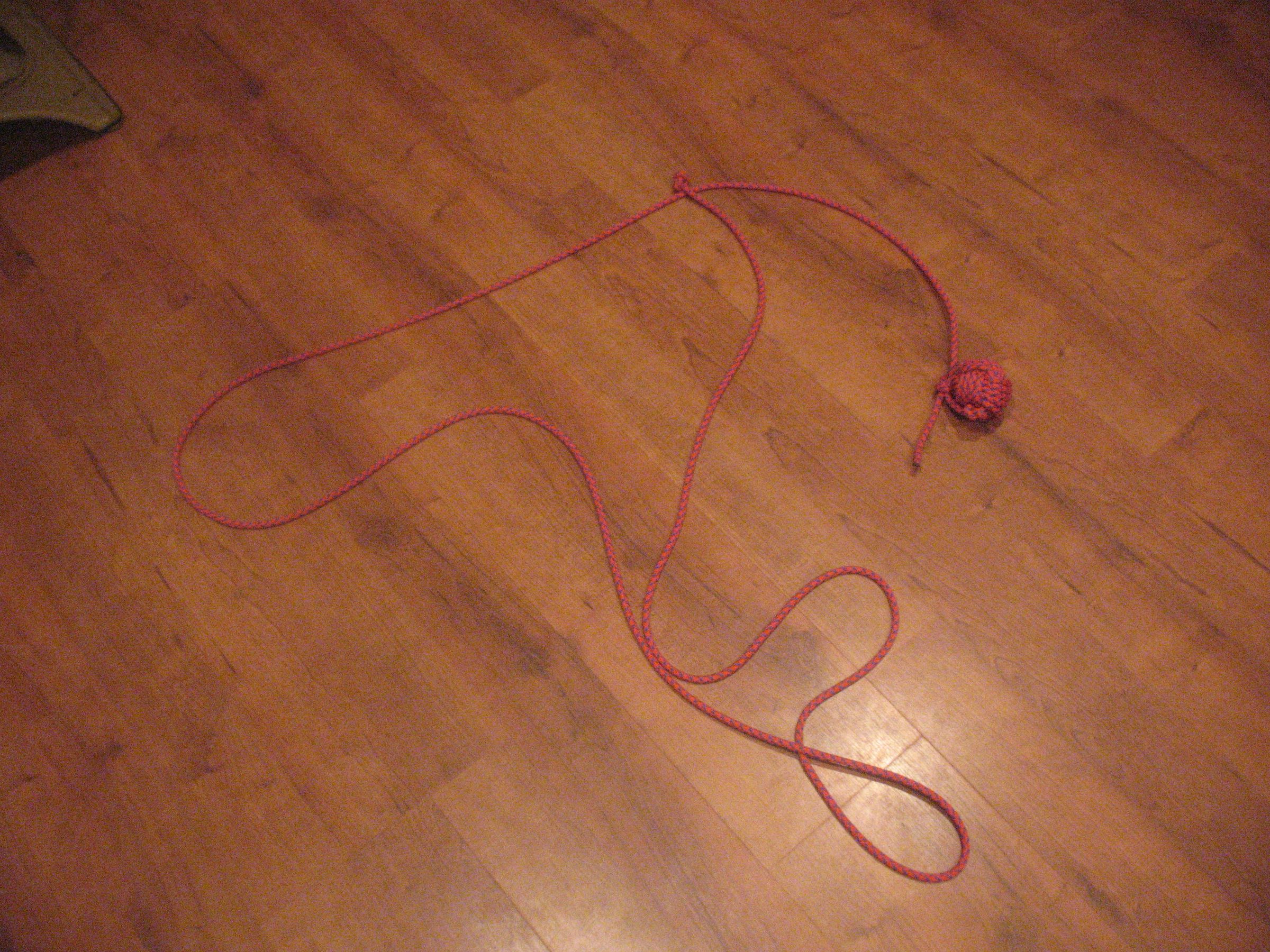 Practice Meteor Hammer/Rope Dart. 5 Steps Instructables