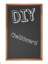 Diy Chalkboard