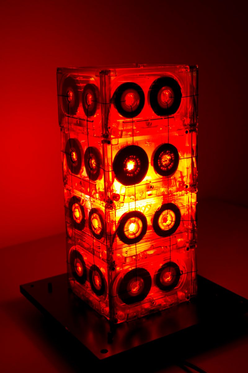 Cassette Tape Table Lamp 3 Steps Instructables