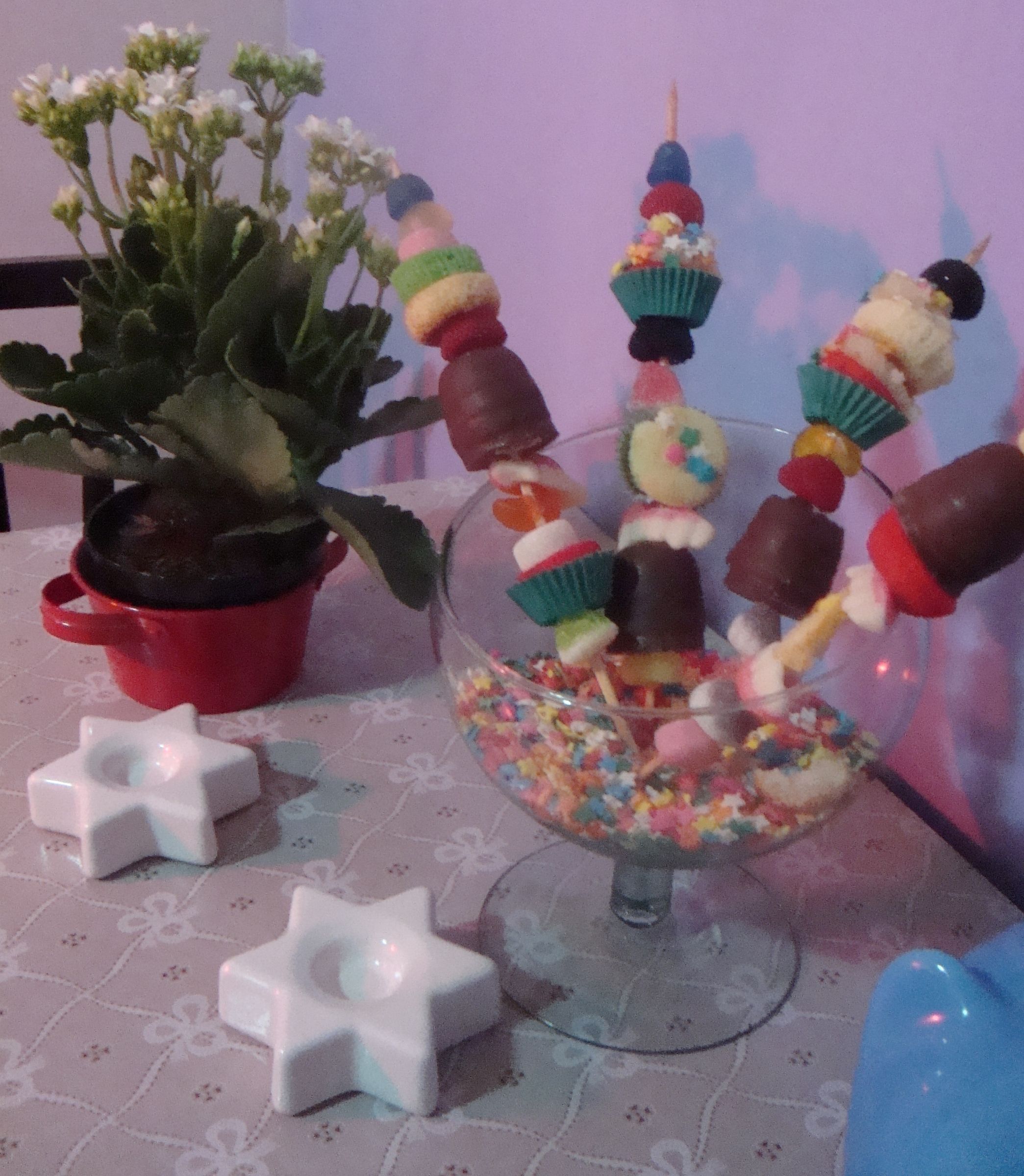 Cupcake Kebabs :)