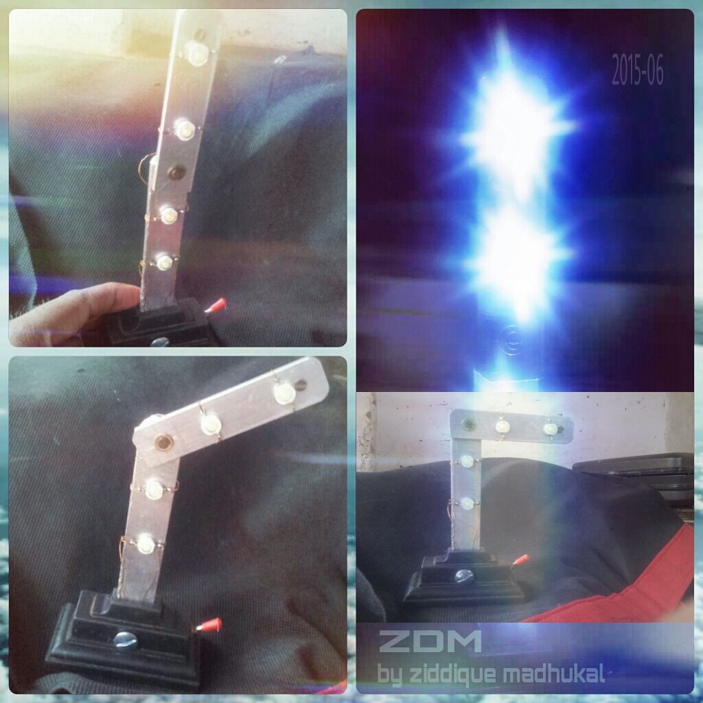 Rechargeable High Bright White LEDs Lighting System 