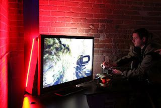 LED Video Game Experience - Left and Right Reactive Stereo Channels (B ...