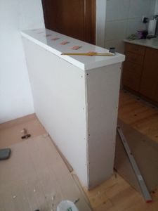 Cover Construction With Plasterboard