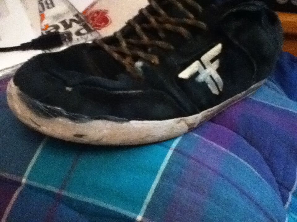 how to repair a shoe from abraision