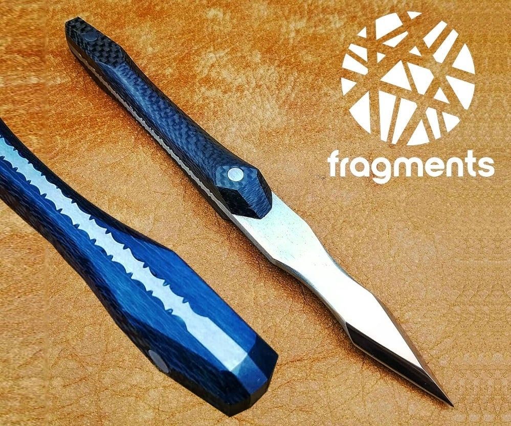 Decorative Markingknife Filework With Epoxy Fill