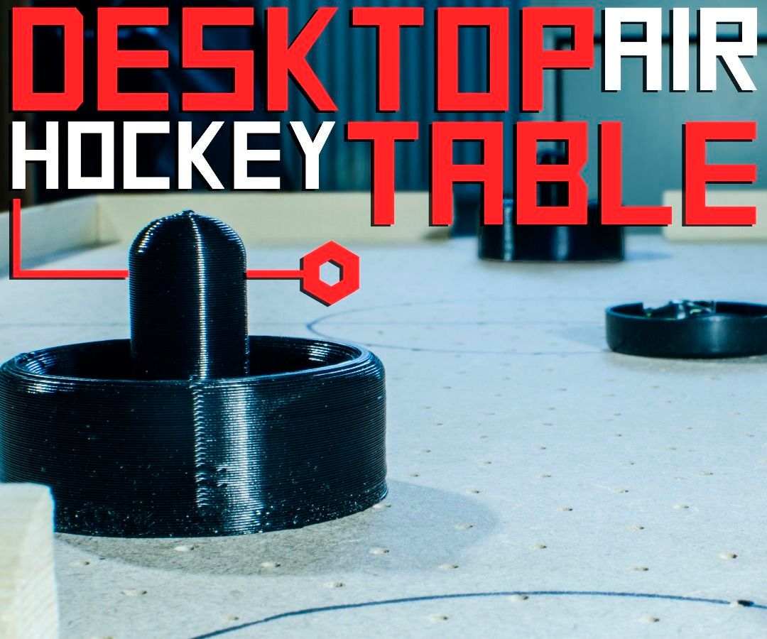 Desktop Air Hockey Table