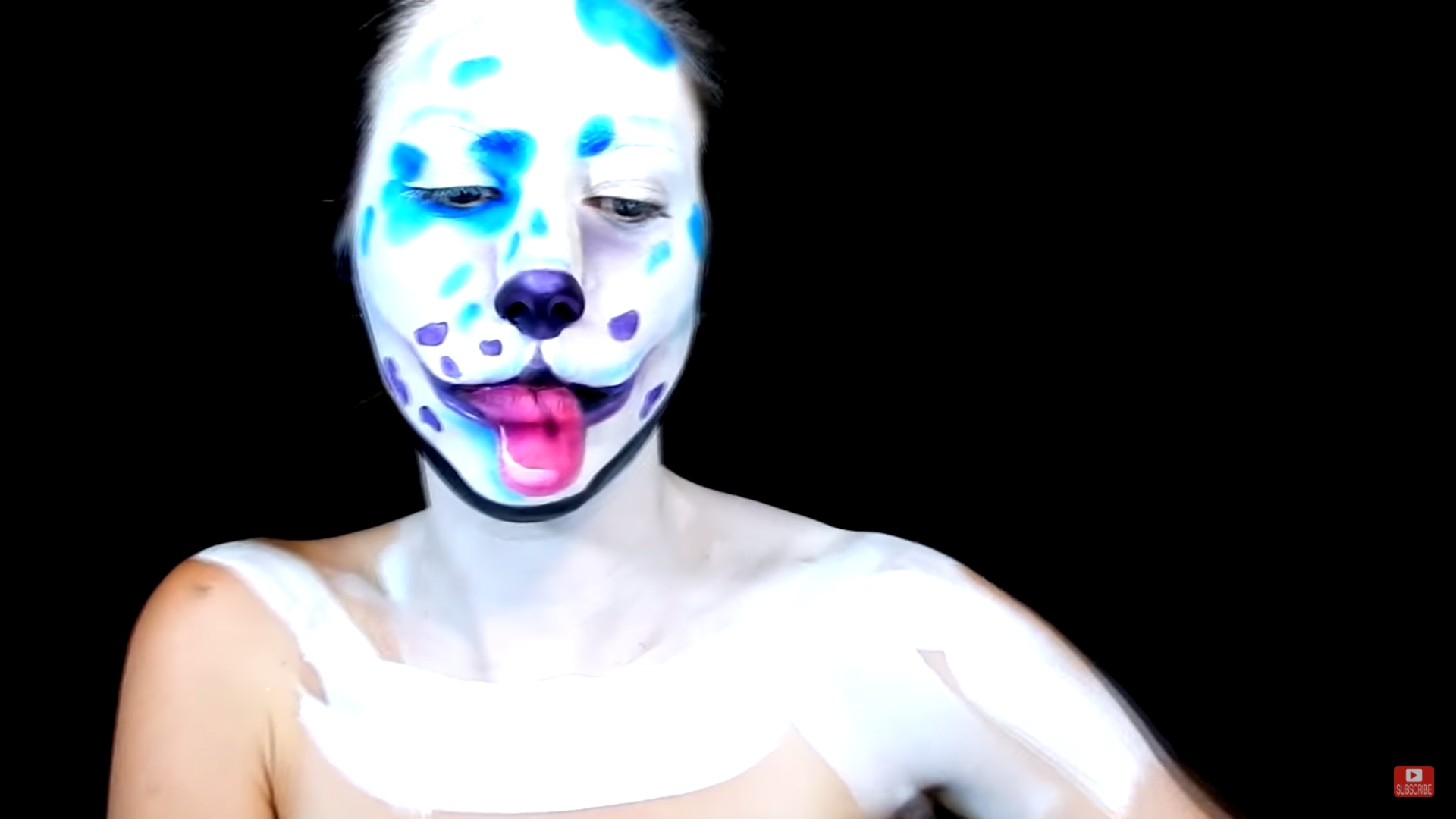 Lisa Frank Rainbow Dog Body Paint 16 Steps Instructables