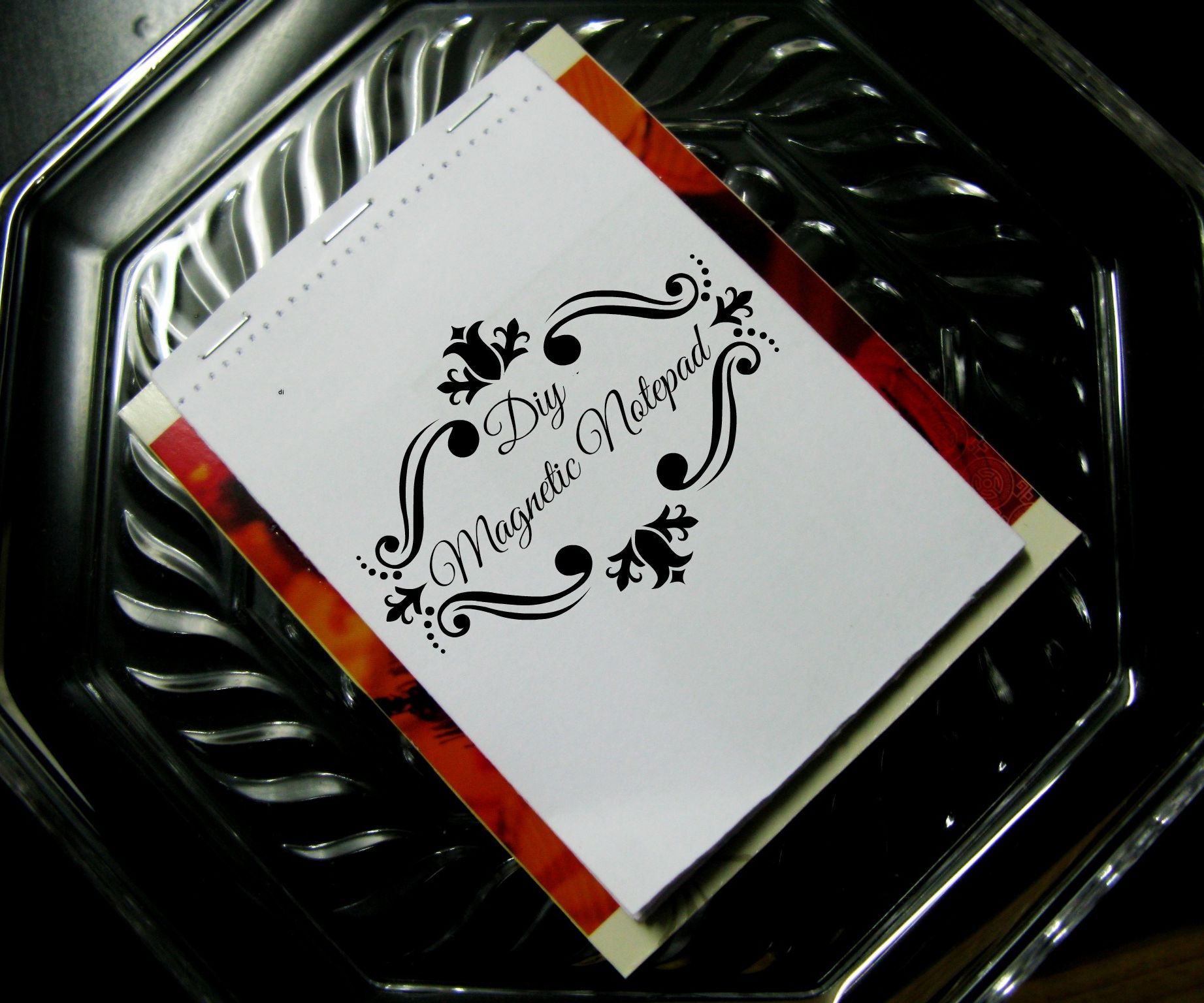 DIY Magnetic Notepad and Pencil