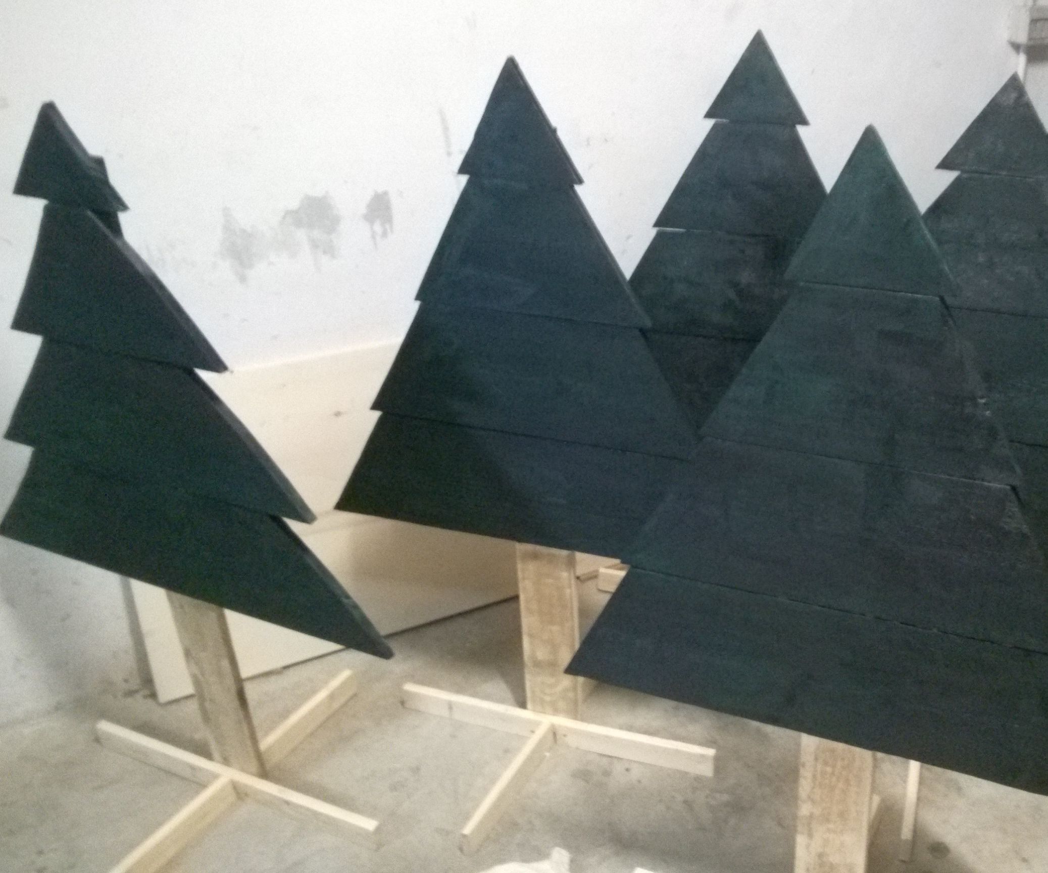 Quick Wooden Christmas Tree!