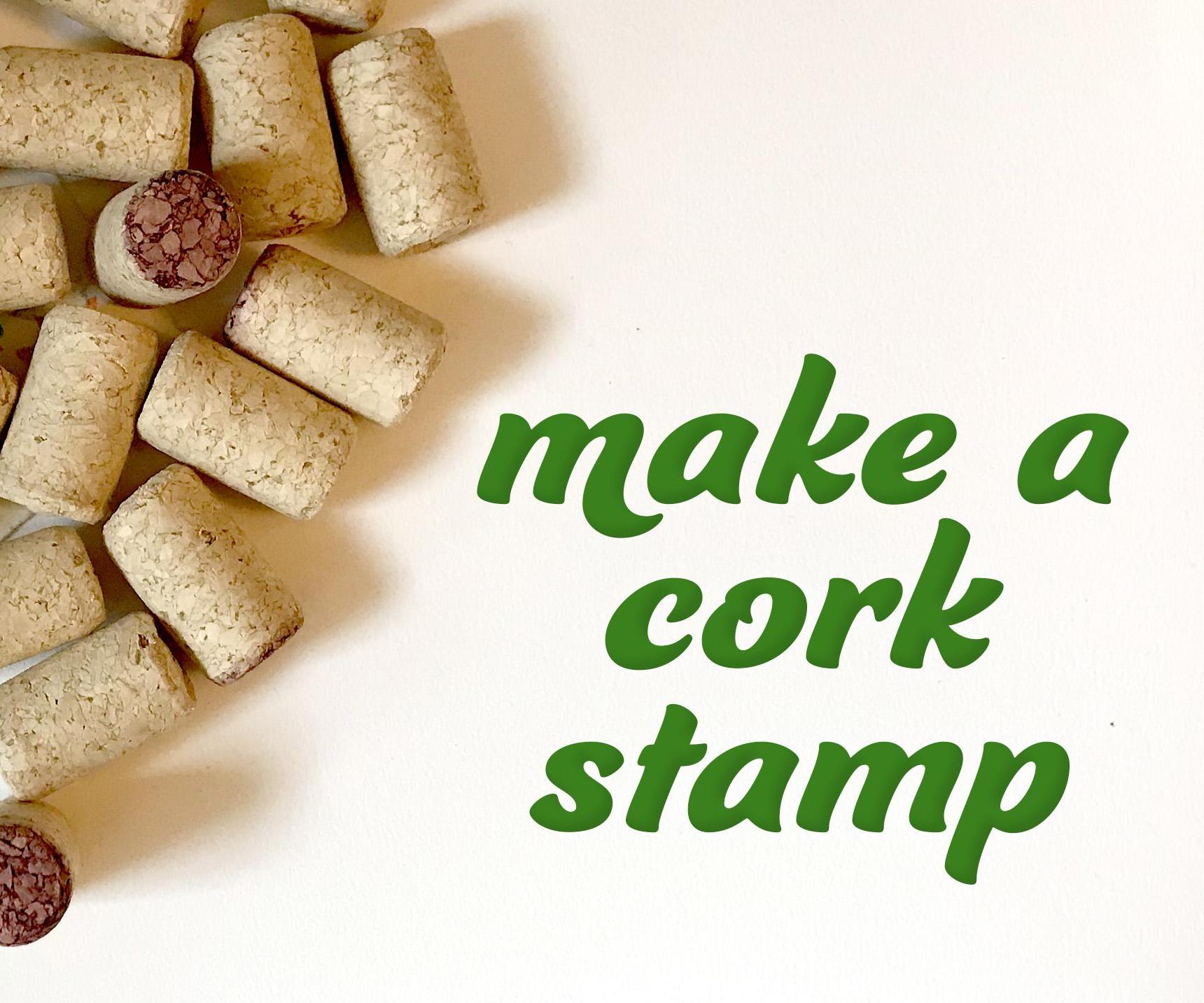 Recycled Cork Stamps 5 Steps (with Pictures) Instructables