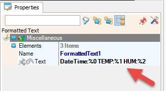 In Visuino Set Components