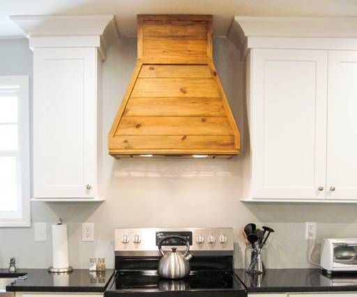 Reclaimed Wood Vent Hood