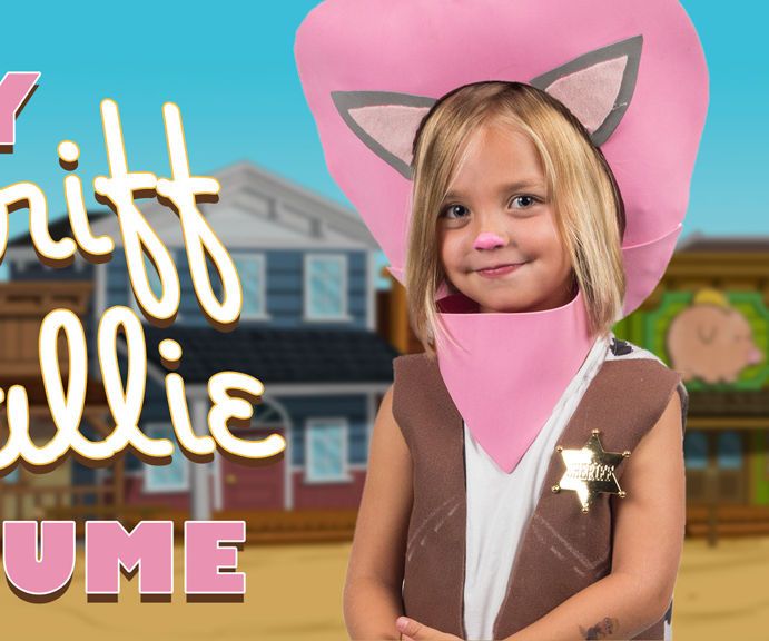 DIY Sheriff Callie Costume