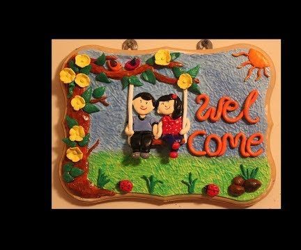 DIY 3D Wall Hanging Using Clay