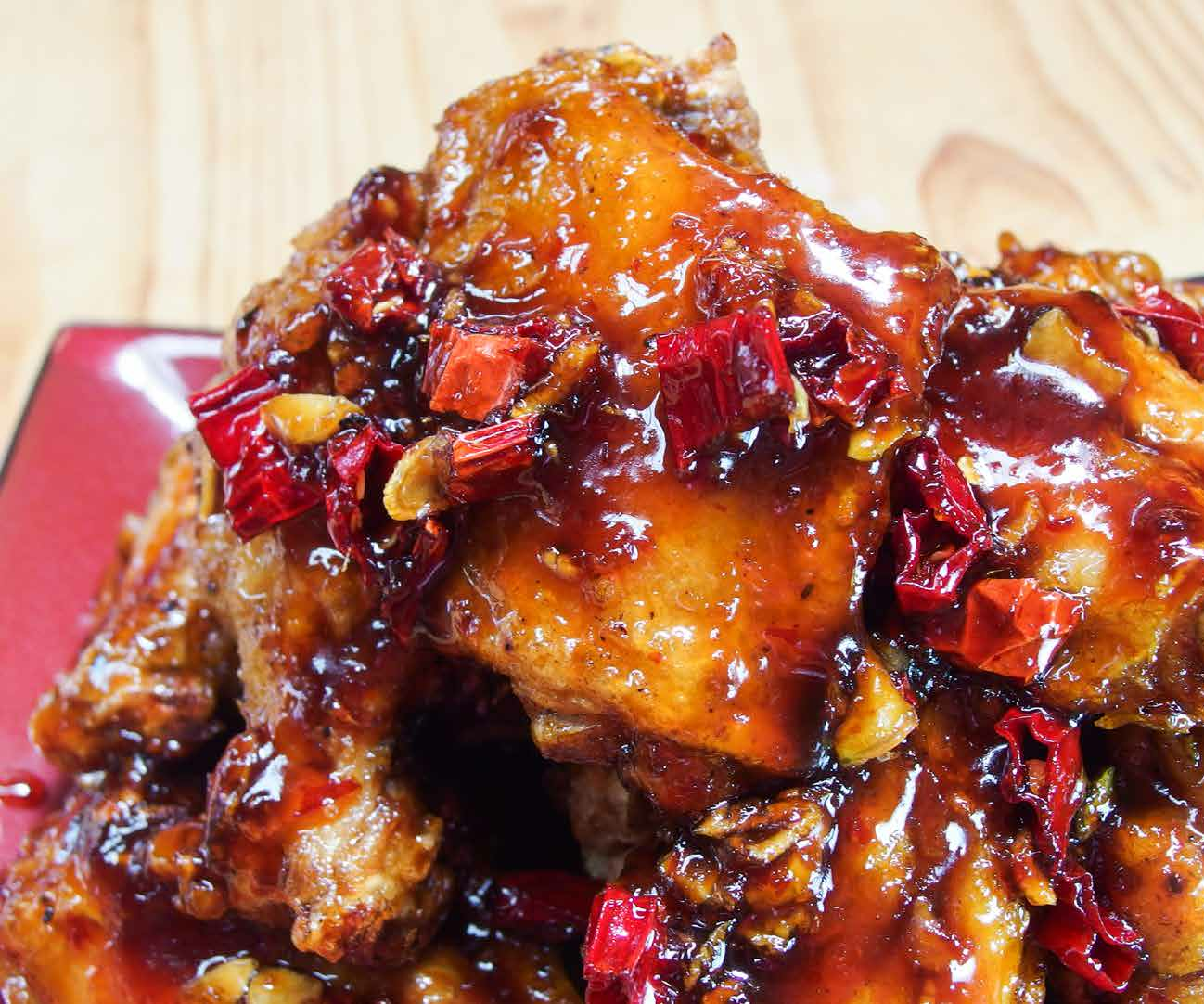 Korean Fried Chicken on the Weber Kettle