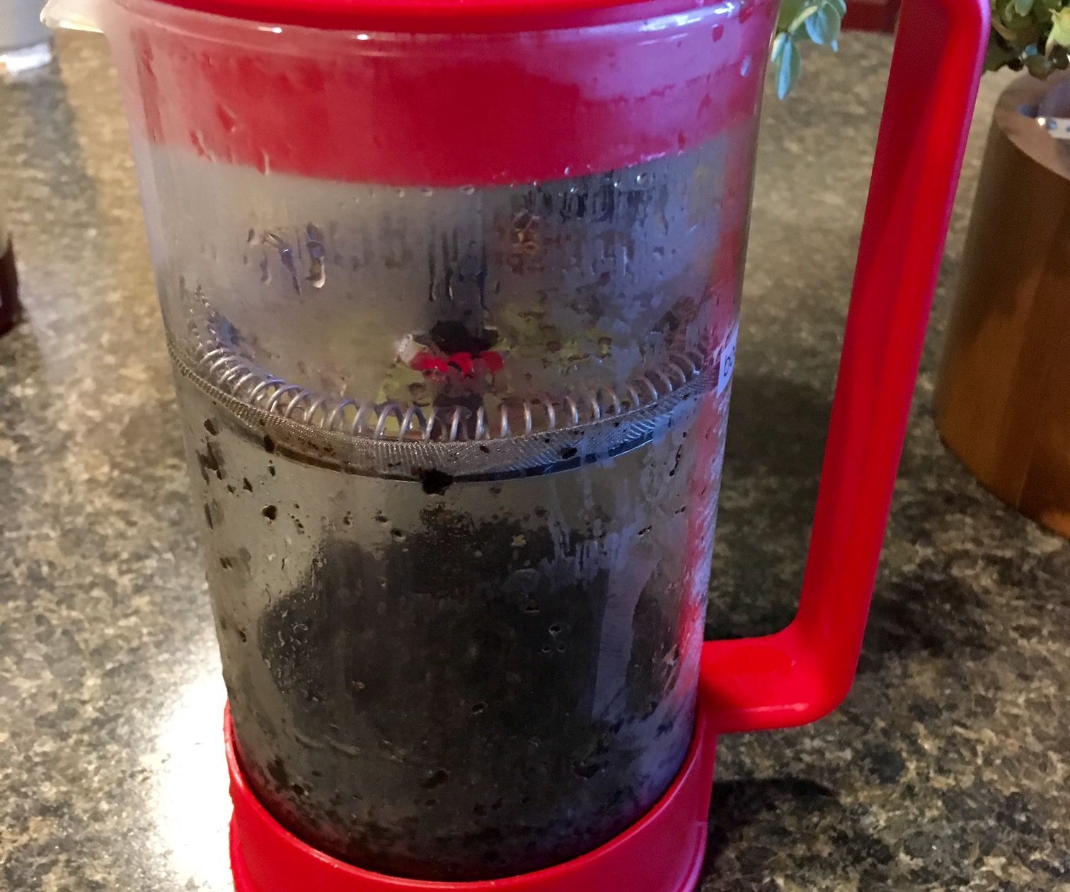 Cleaning a French Press