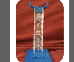 3D Printed and Laser-Cut Acrylic Headphone Stand