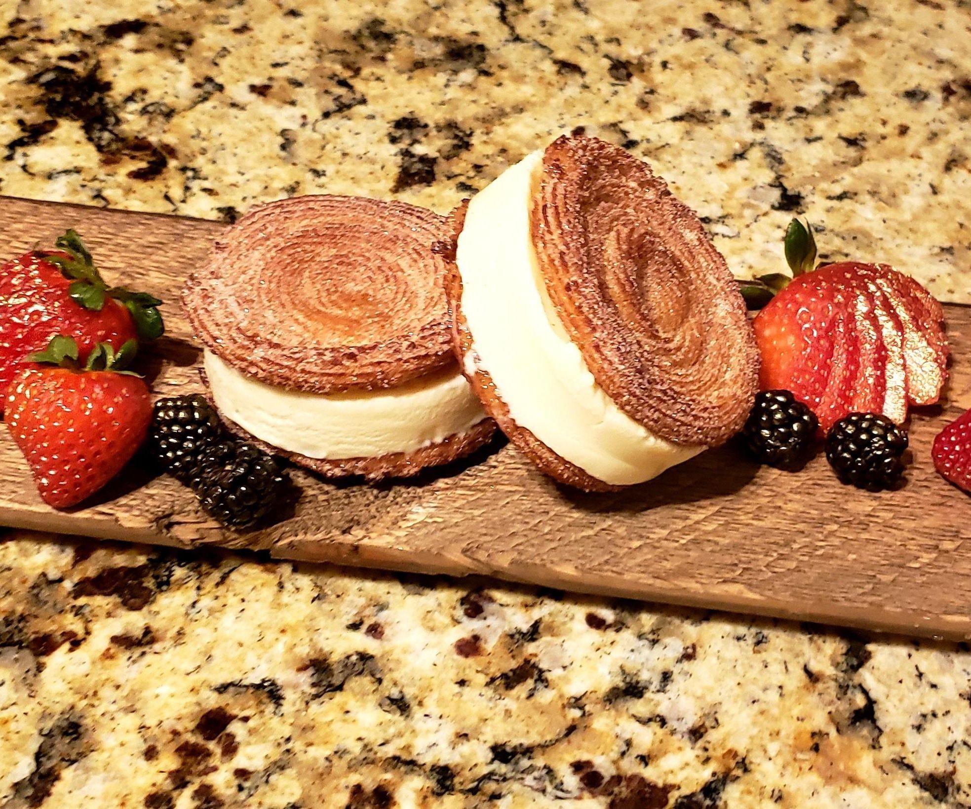 Churro Ice Cream Sandwich