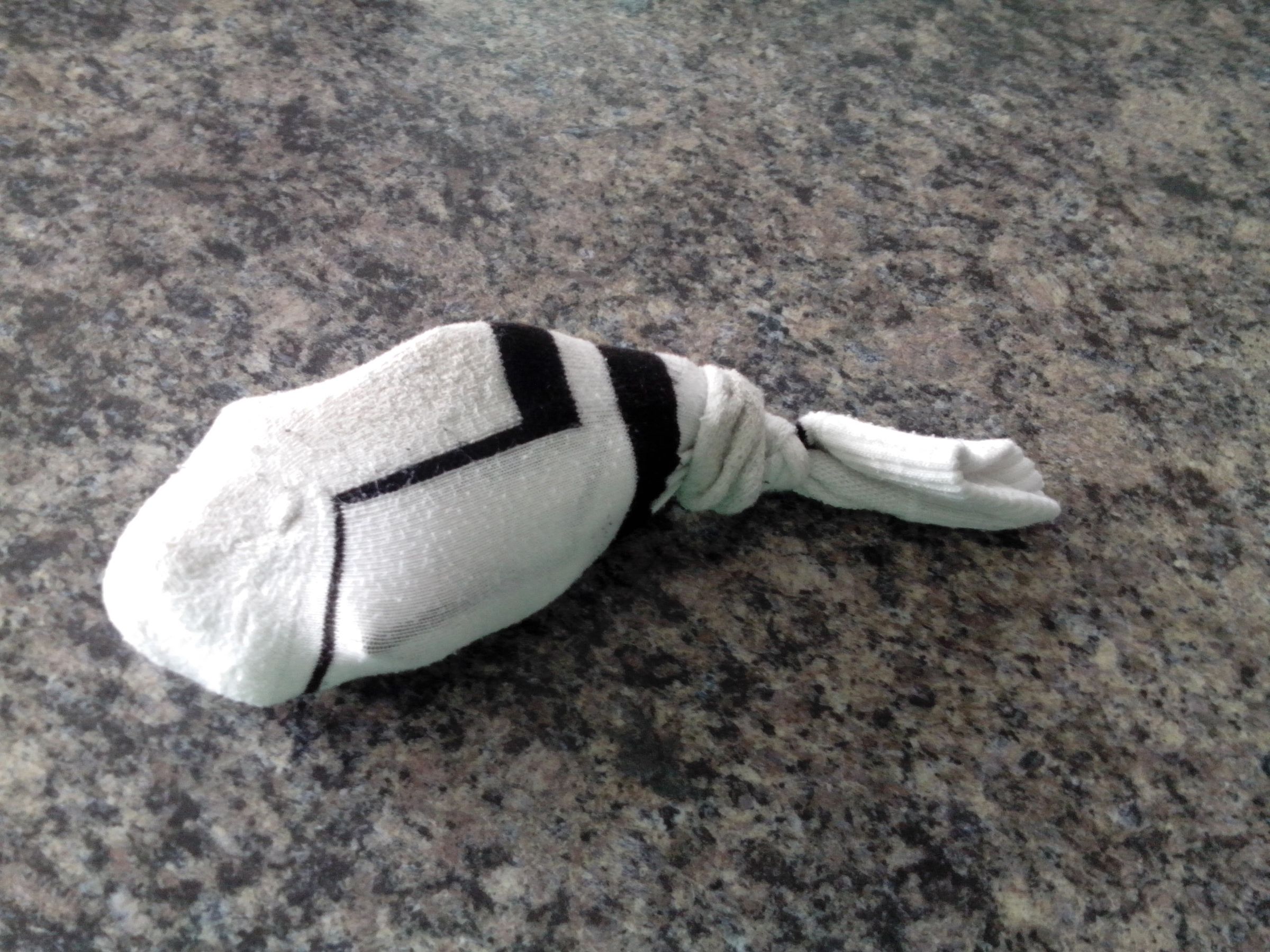 Socks and Bottle Dog Toy