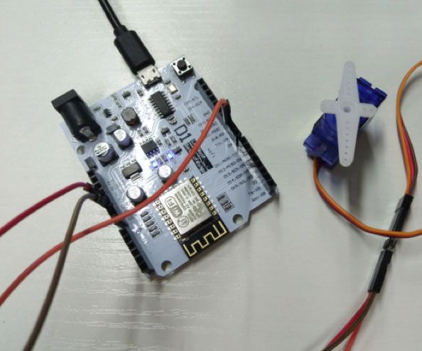 Use LinkNode to Control a Servo Through LinkSpriteIO