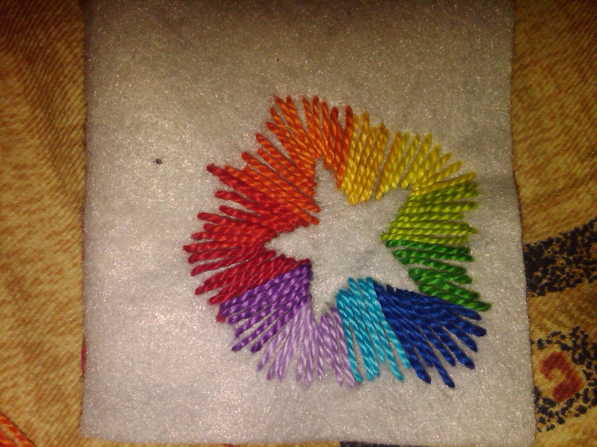 Simple Embroidery - Backlit Effect