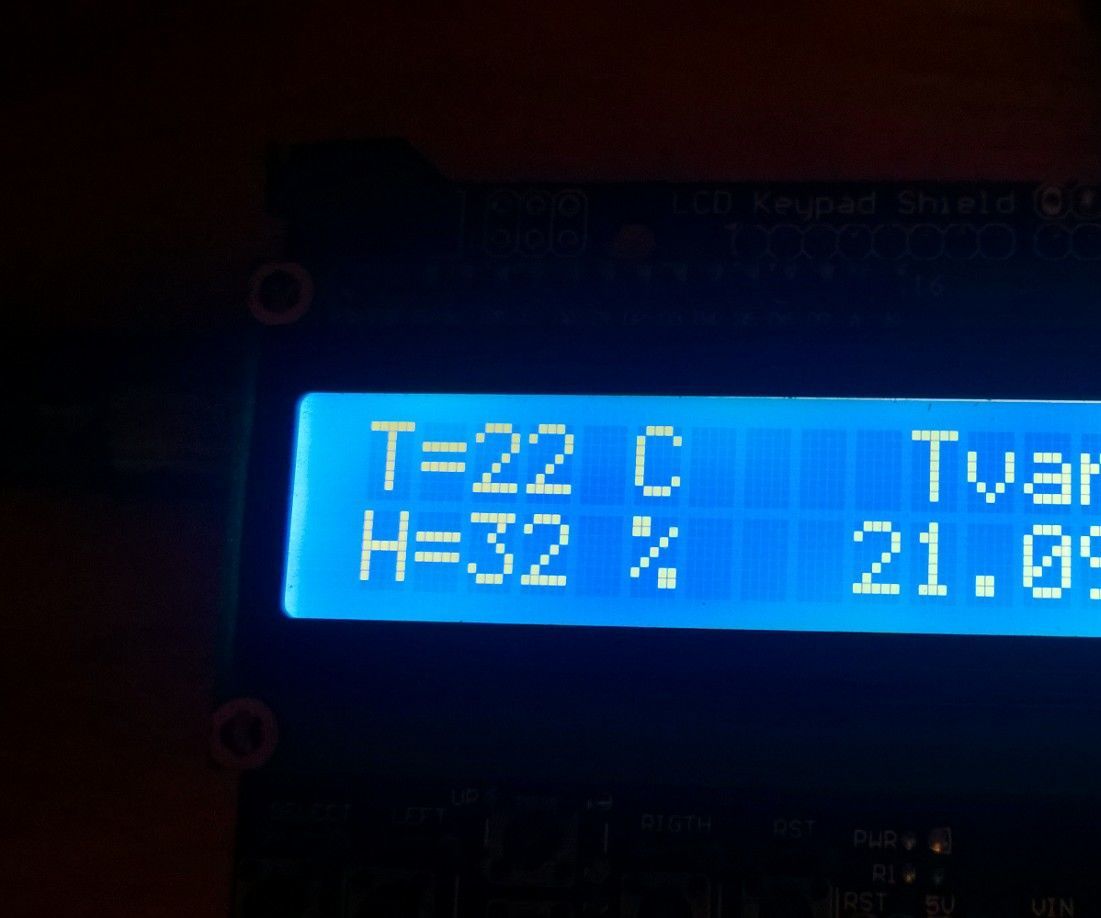Ambiental Sensor With 2 Output Commands