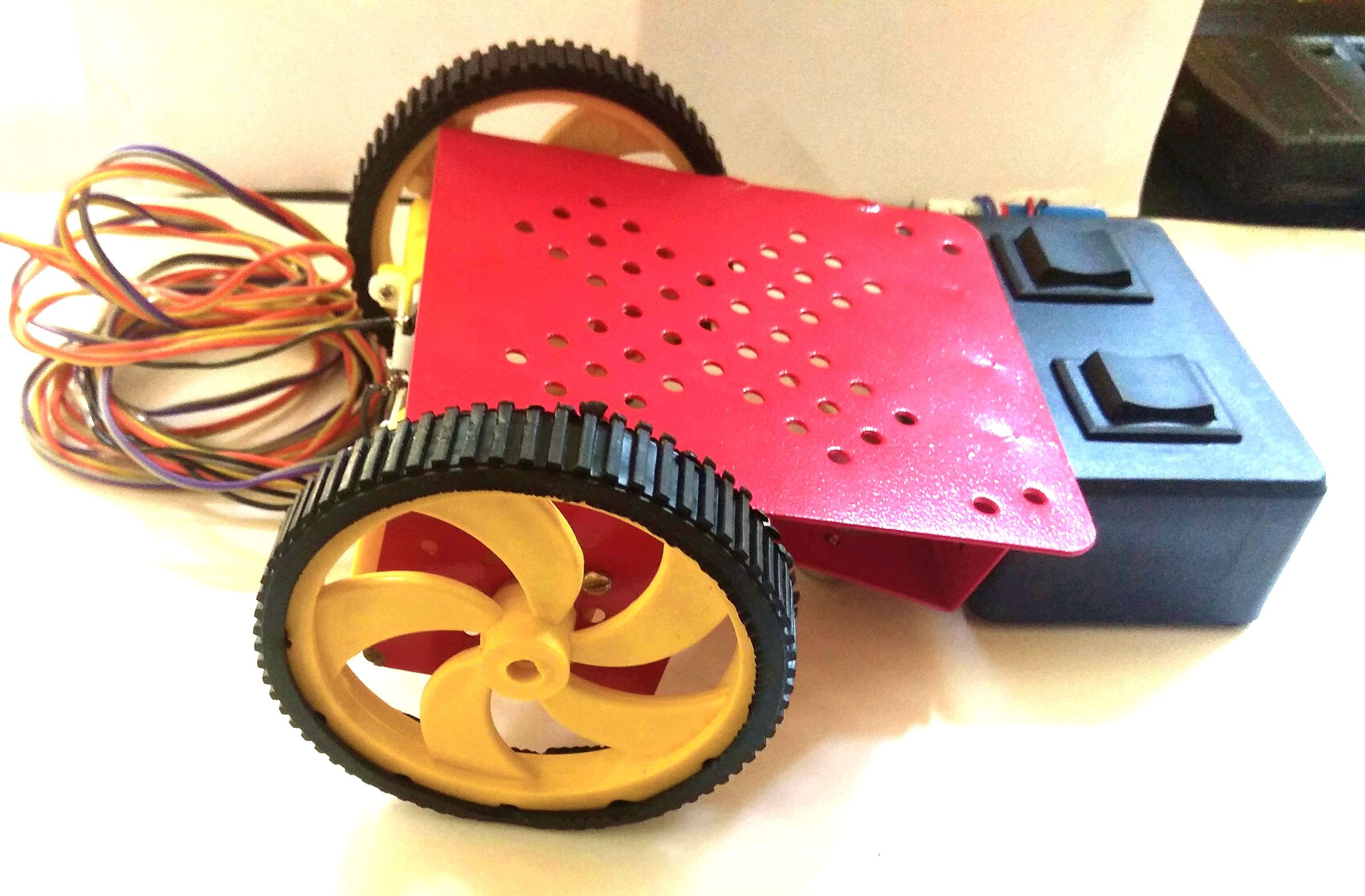 Wired Remote Control Robot 4 Steps Instructables