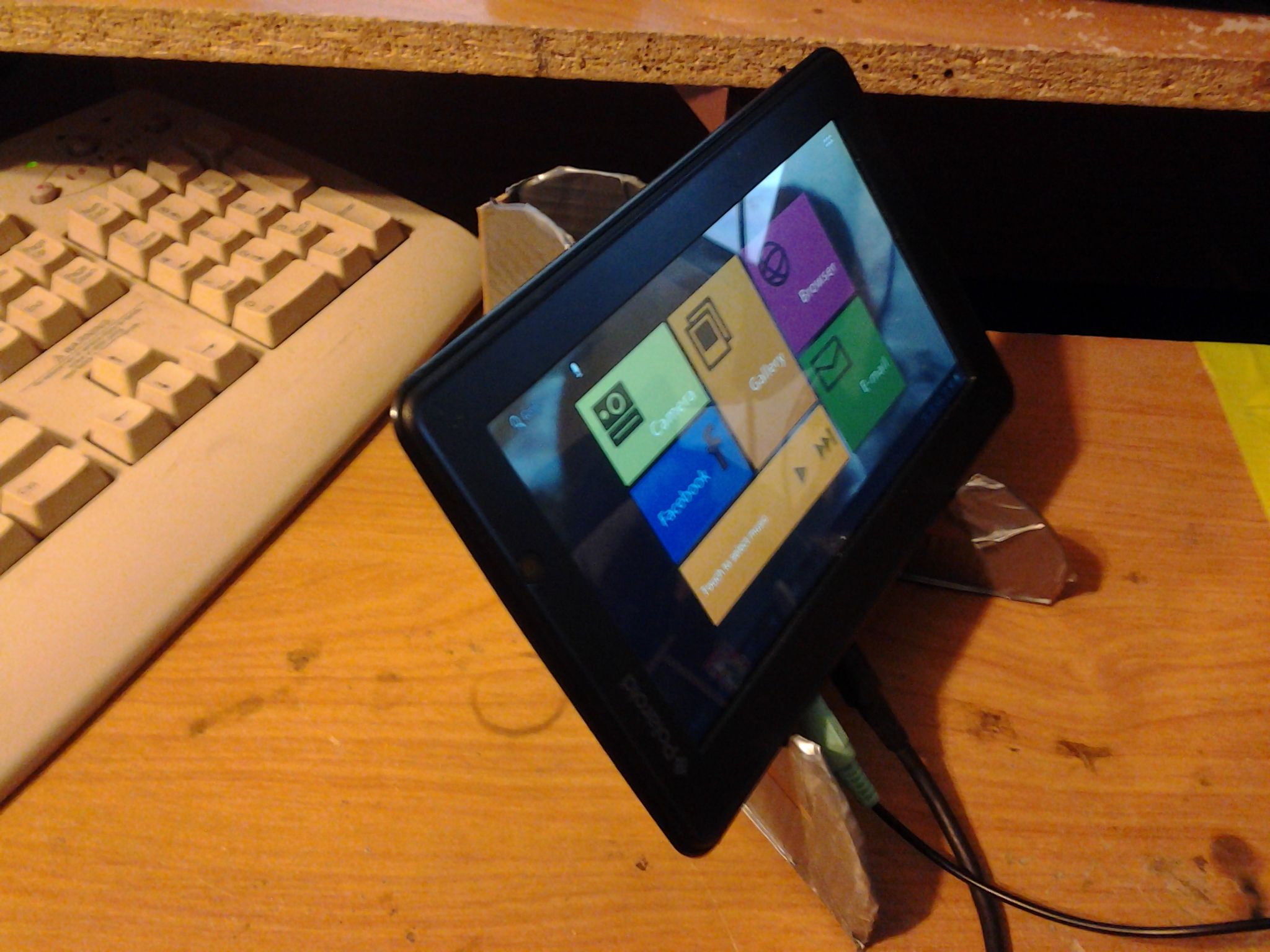Broke Man's Tablet Stand