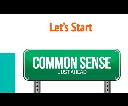 Common Sense Test to Adults