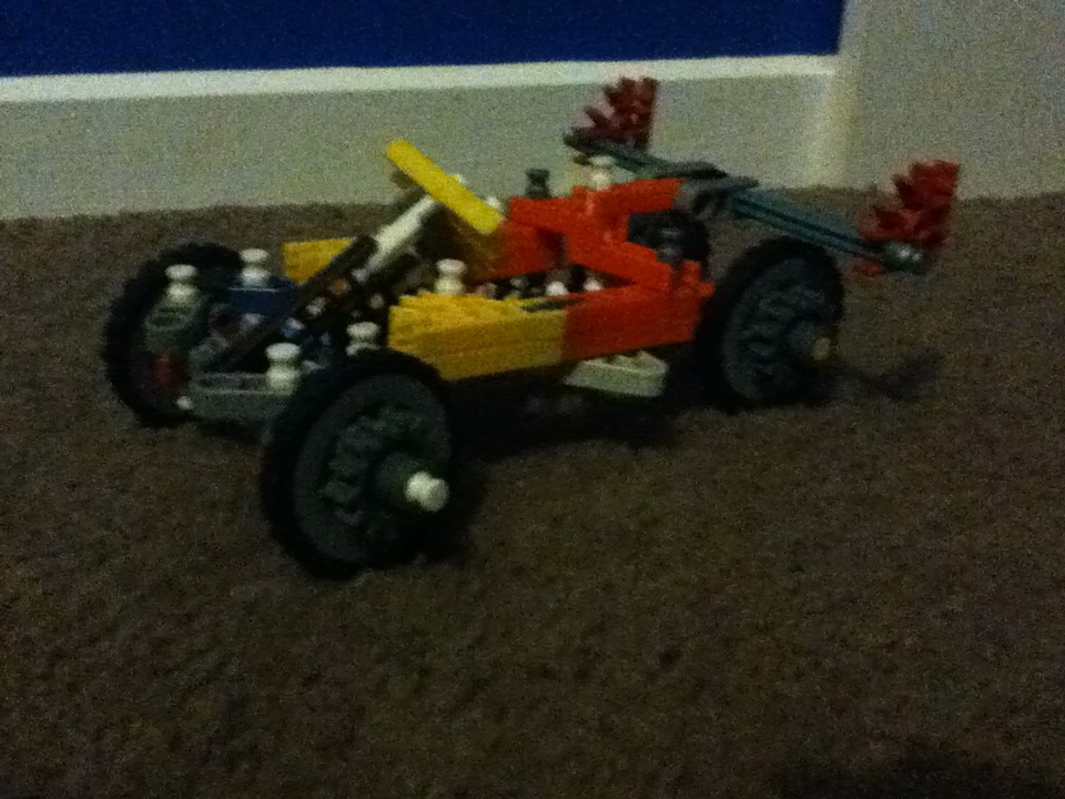 Small Knex Car That Steers
