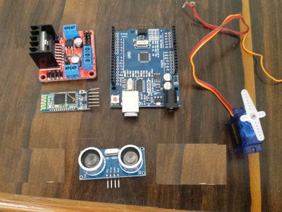 Voice Control Obstacle Avoidance Arduino Robot Car