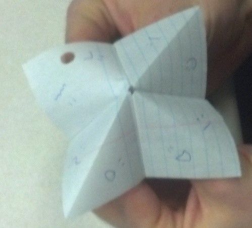 How to Make a Cootie Catcher