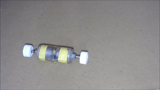 Now Attach Bottle Caps to Shaft of Motor