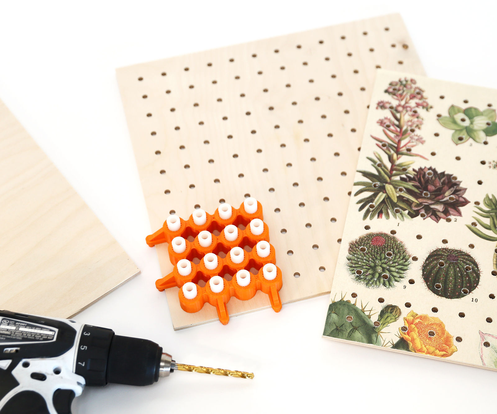 Make Custom Pegboard (3D Jig File Included)