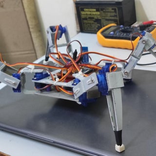 ARDUINO SPIDER ROBOT (QUADRUPED) : 7 Steps - Instructables
