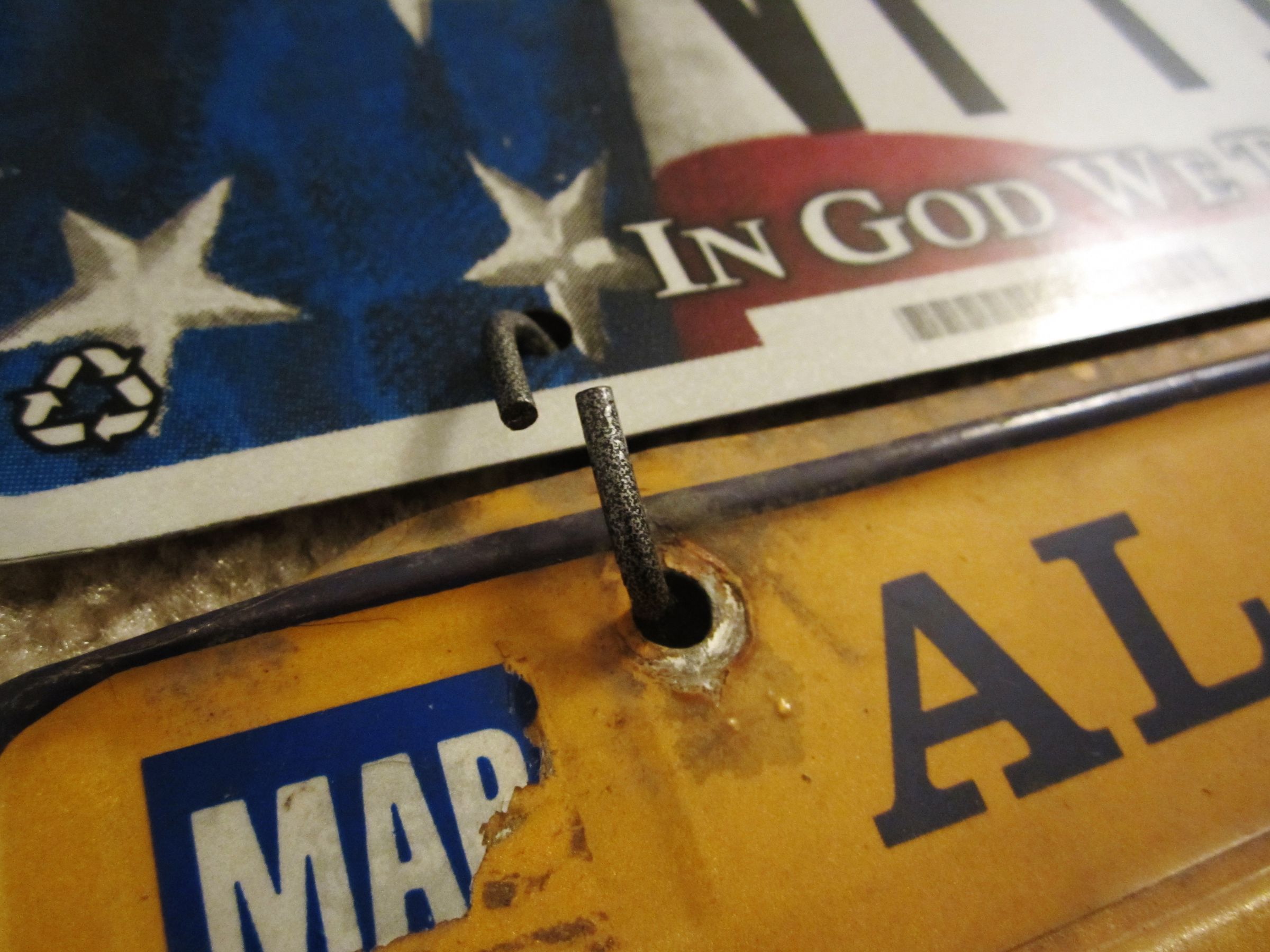 License Plate Mail Organizer (with Pictures) Instructables