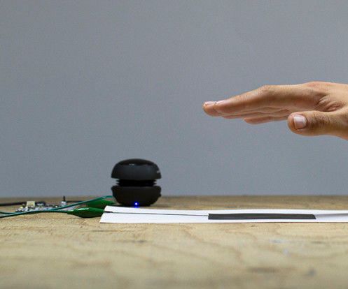 Making Distance Sensors: Trigger the Touch Board With Proximity