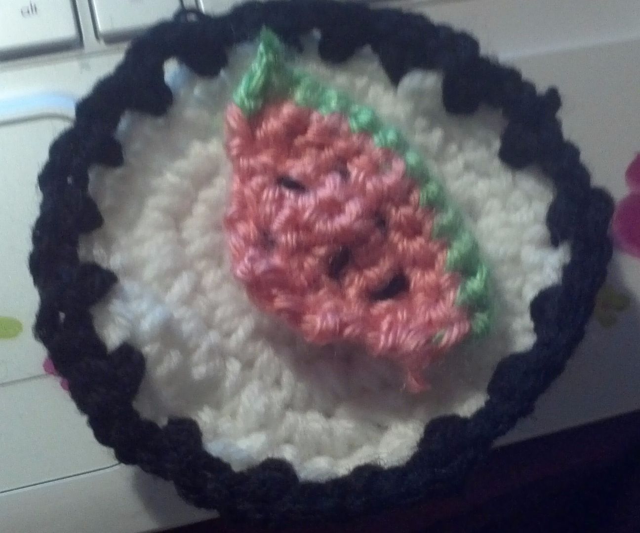 Mini Watermelon on Plate by the Crafty Potato