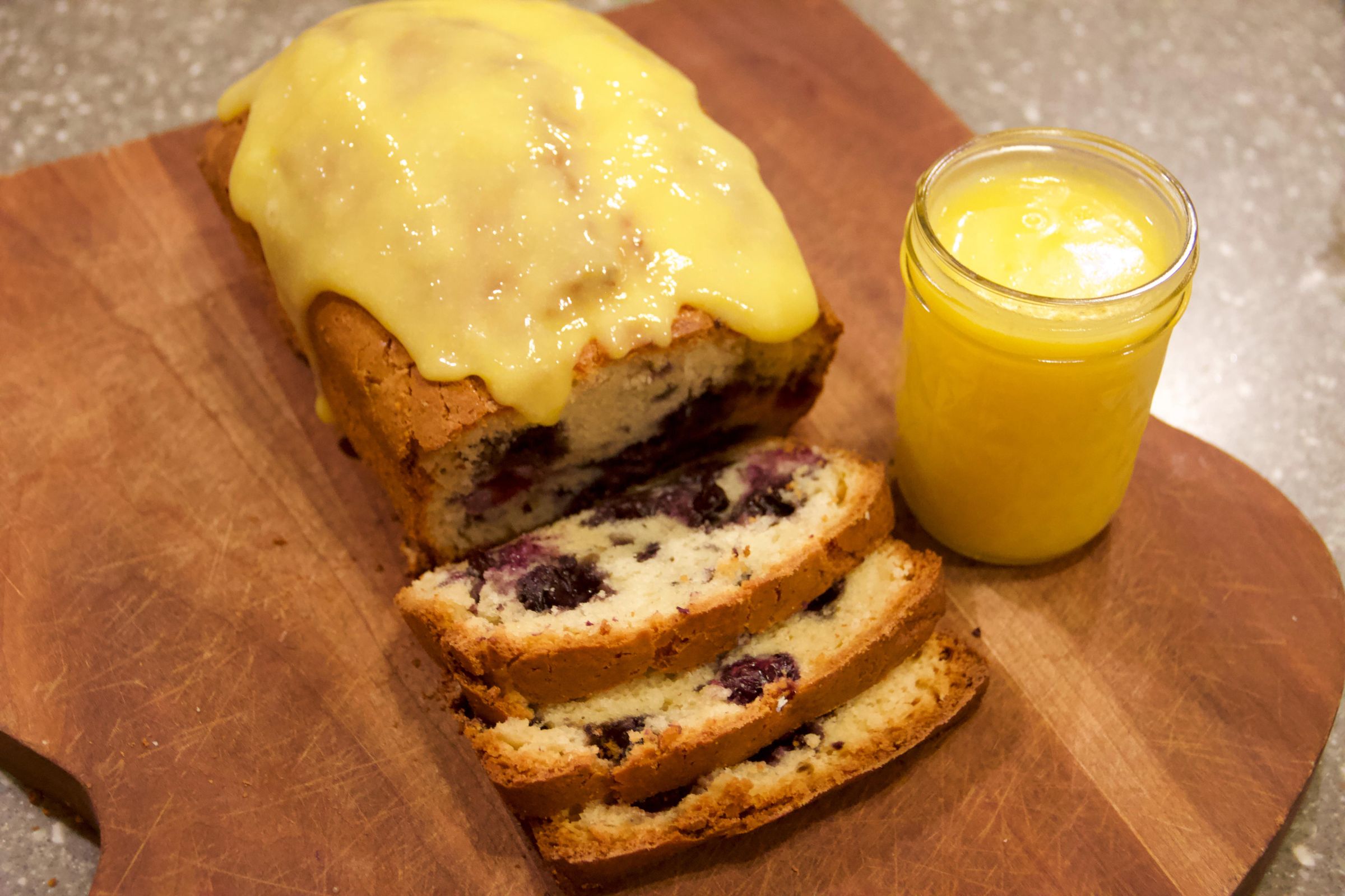 Fancy Blueberry Bread With Homemade Lemon Curd 7 Steps (with Pictures