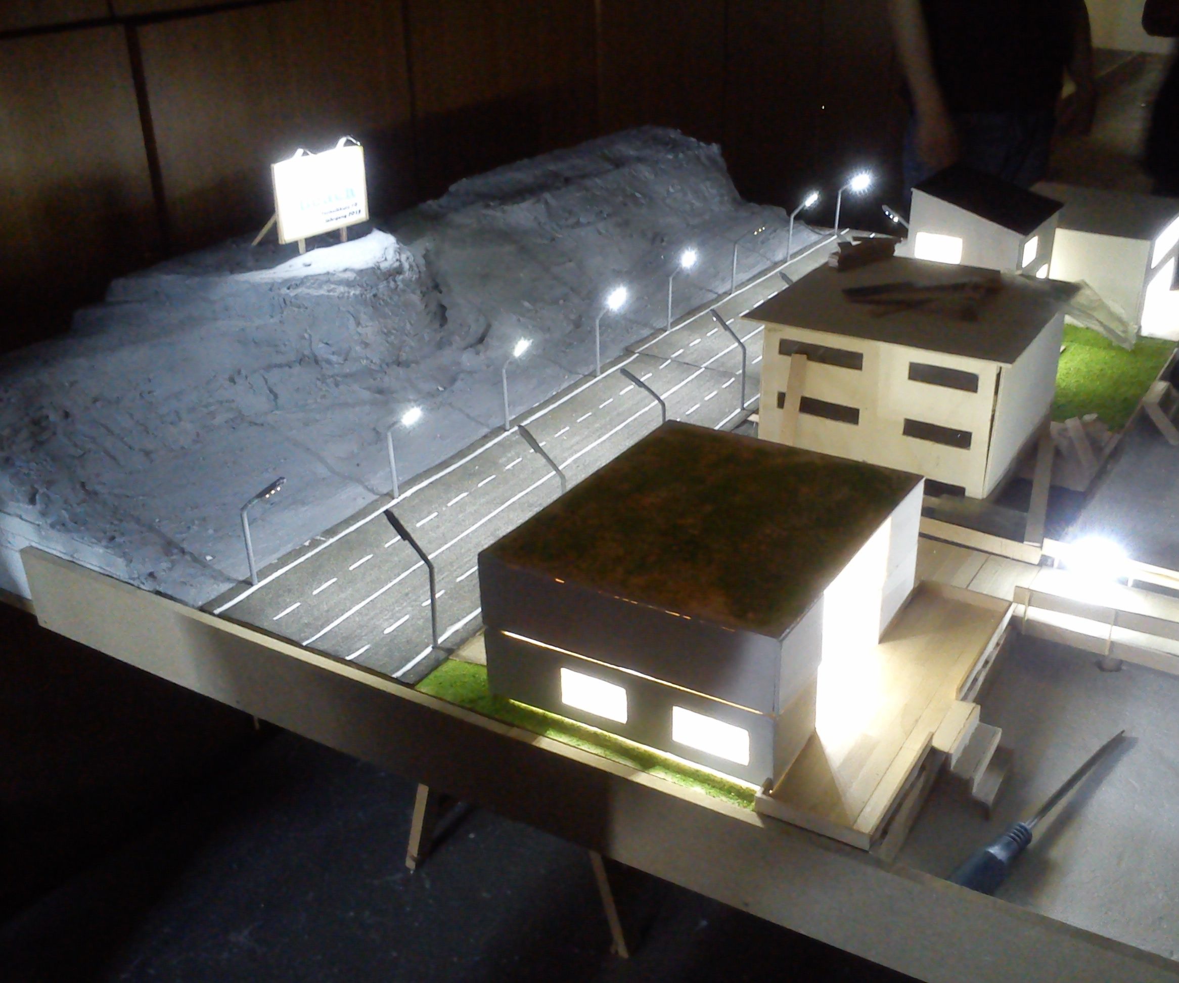 Scale Model of Malibu Beach (a School Project) 