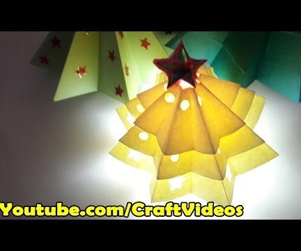 How to Make Origami Christmas Tree Easy
