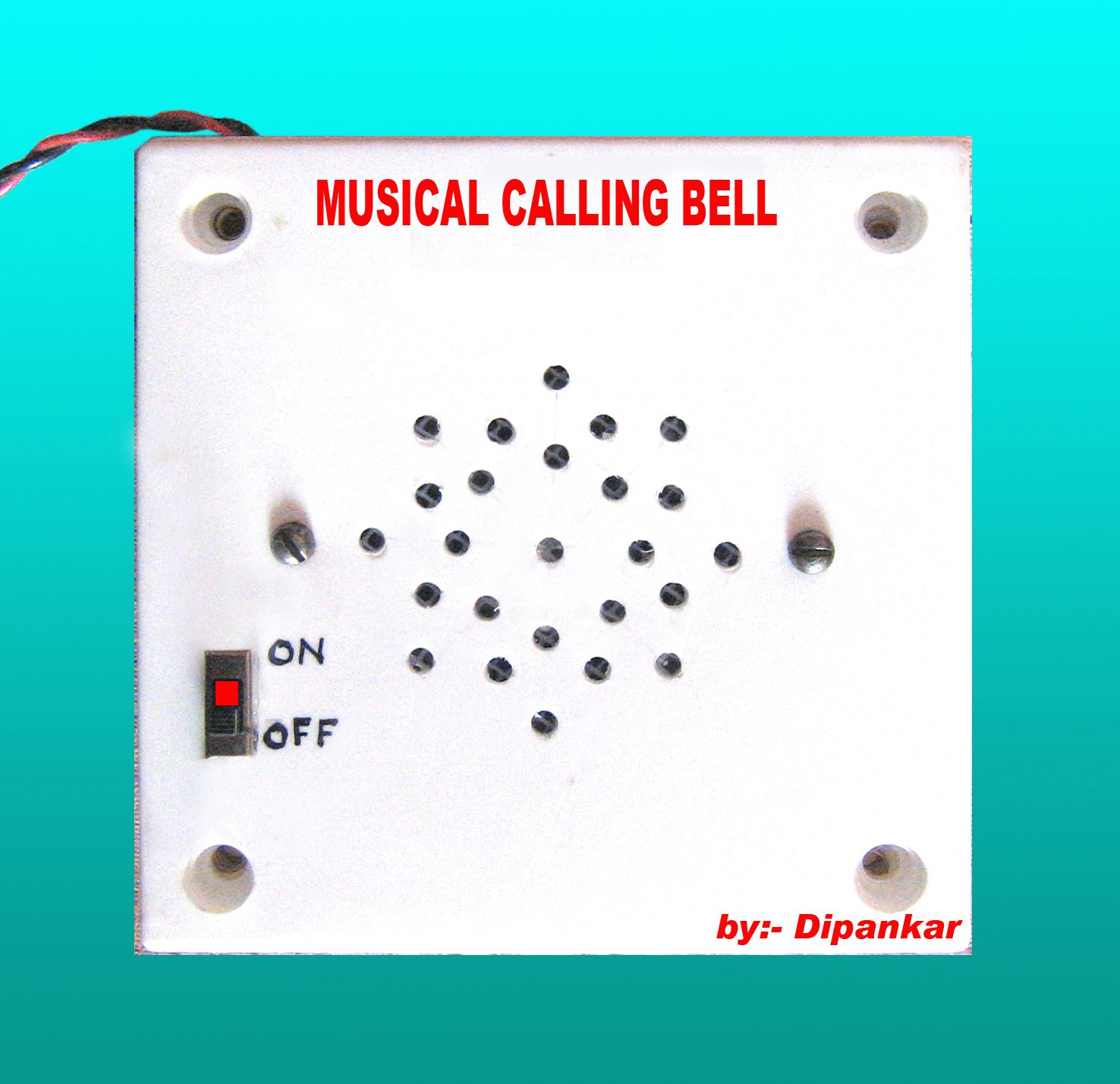 MUSICAL CALLING BELL 4 Steps Instructables