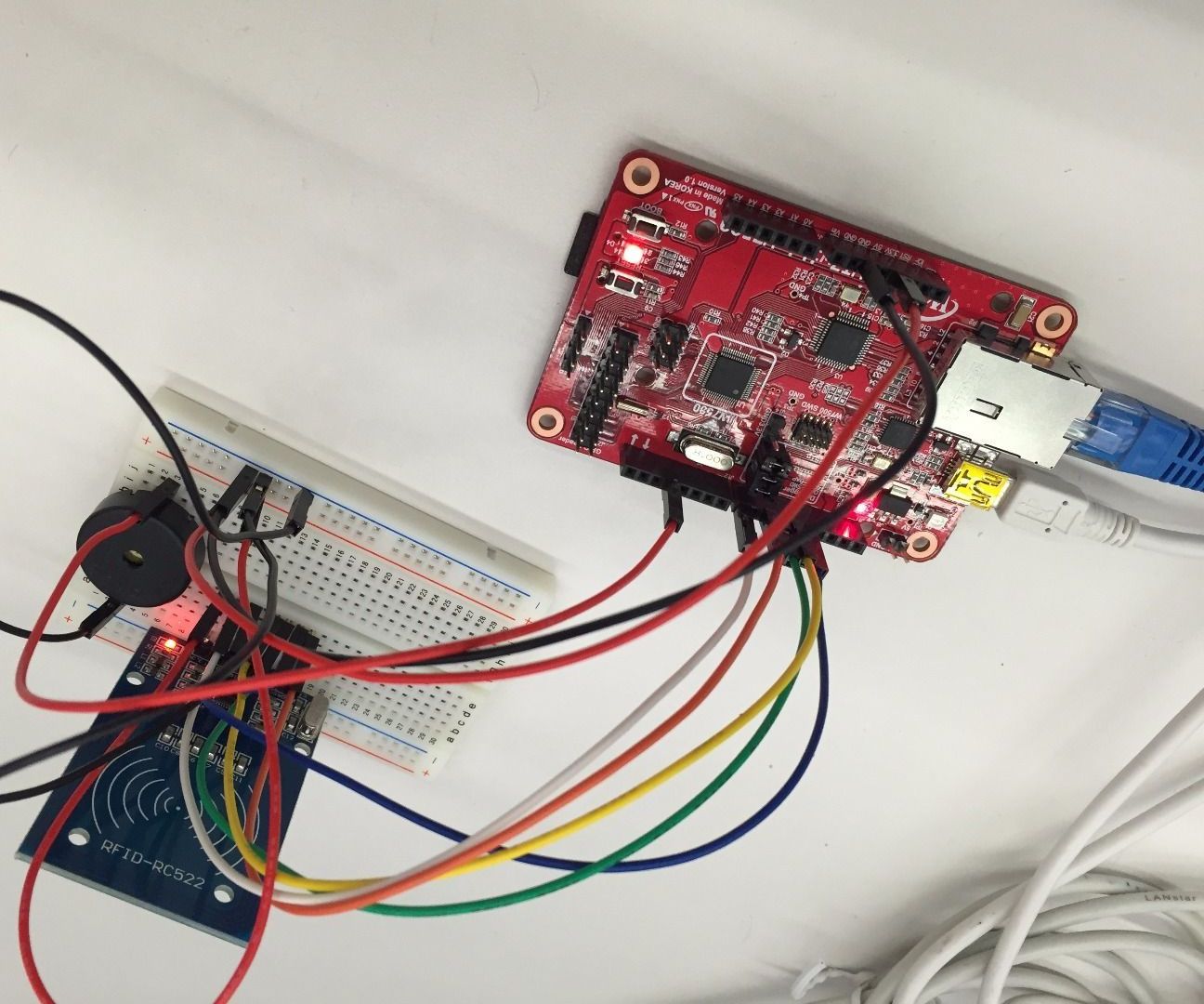 [Home Automation] Version 2 : Check the RFID Tag to Using Simple Web Server.