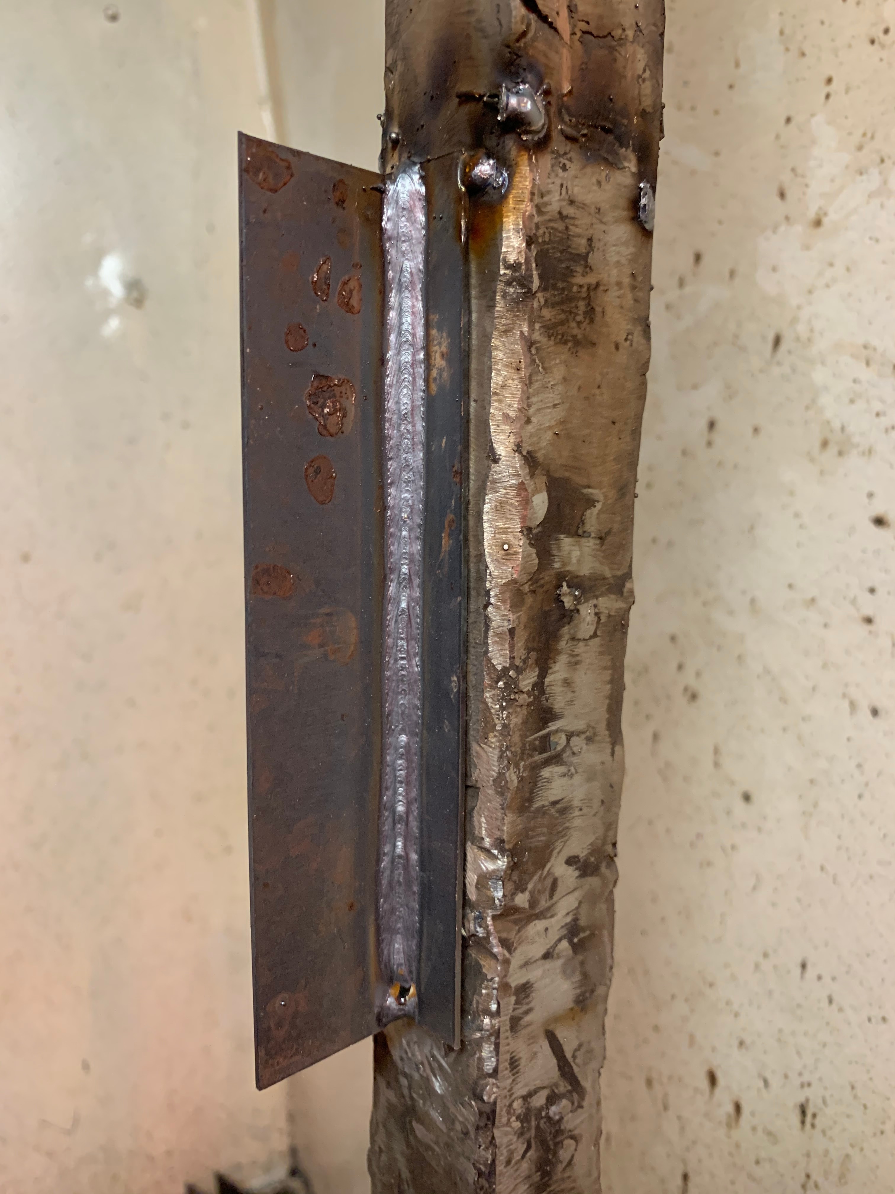 Welding Vertical Down T Joint 5 Steps Instructables