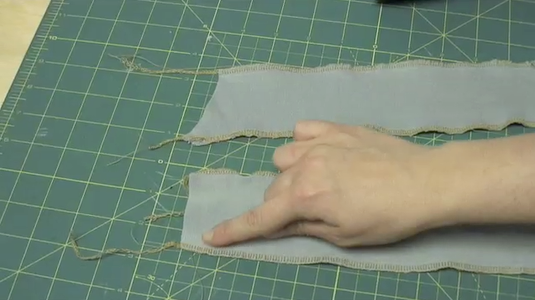 Attaching the Sash to the Shrug
