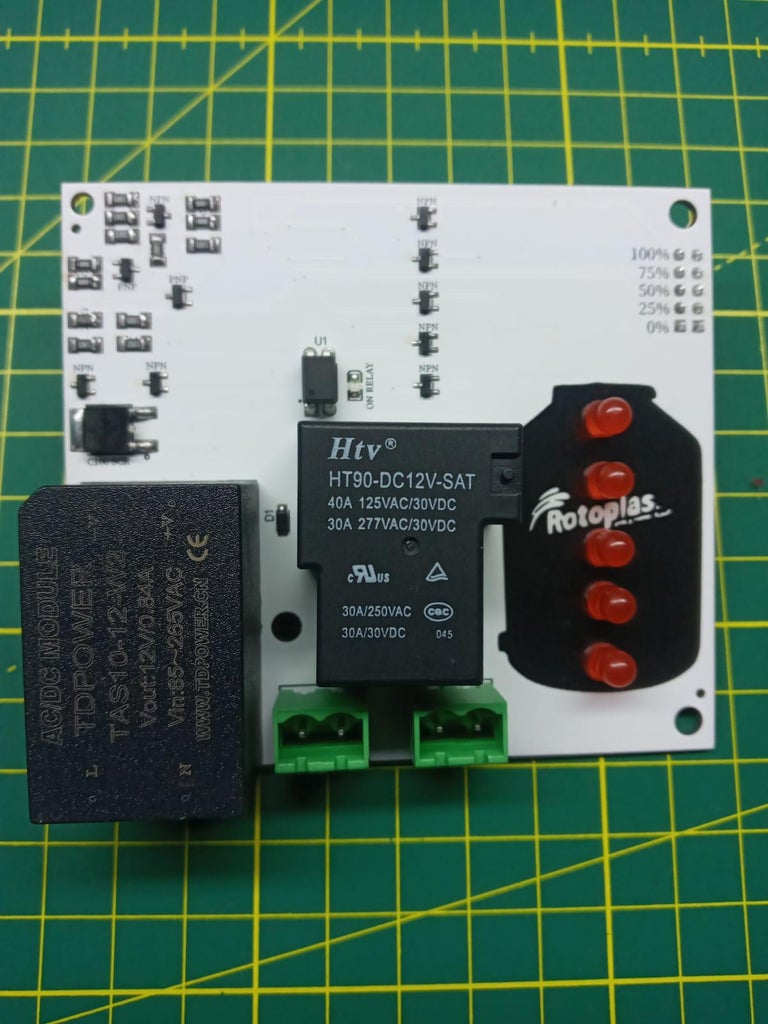 WATER LEVEL SENSOR V21 6 Steps Circuit Diagram