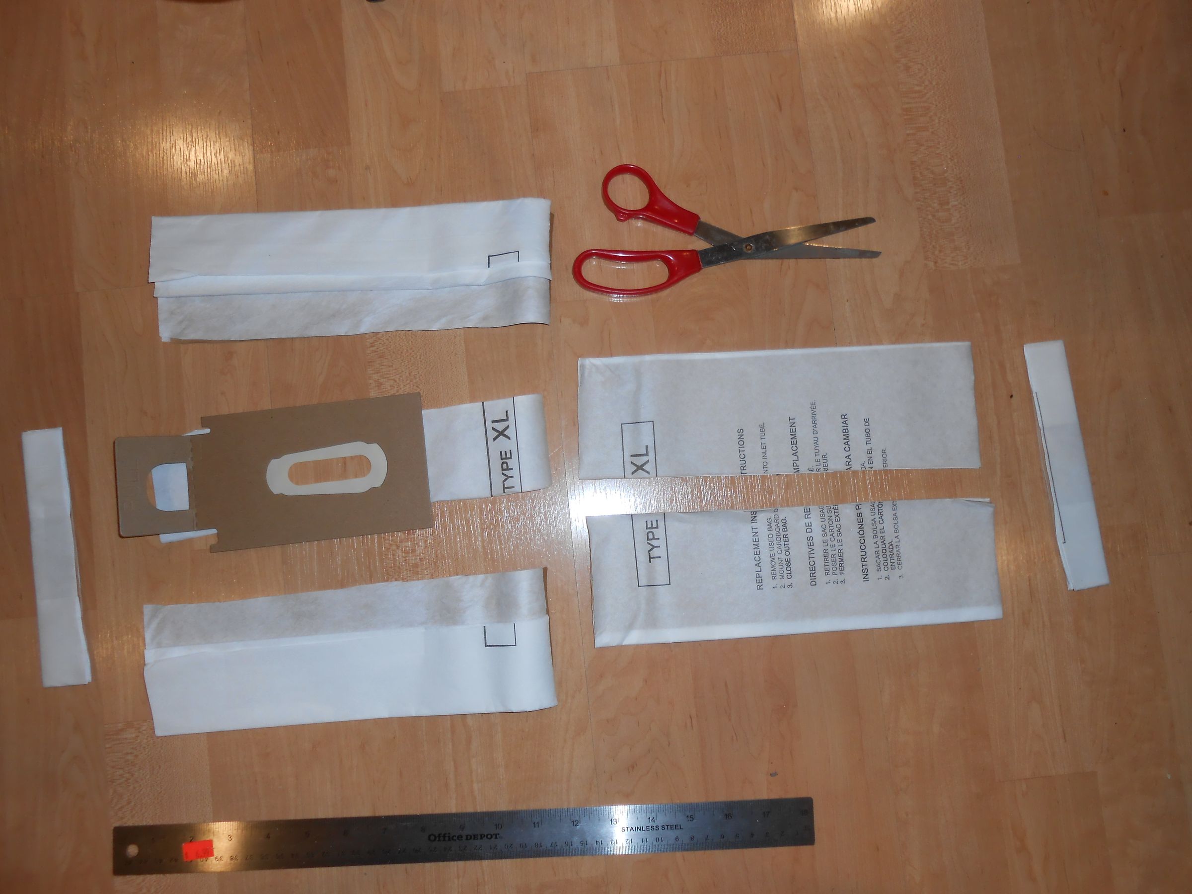 Face Masks From Upright Vacuum Cleaner Bag 6 Steps Instructables