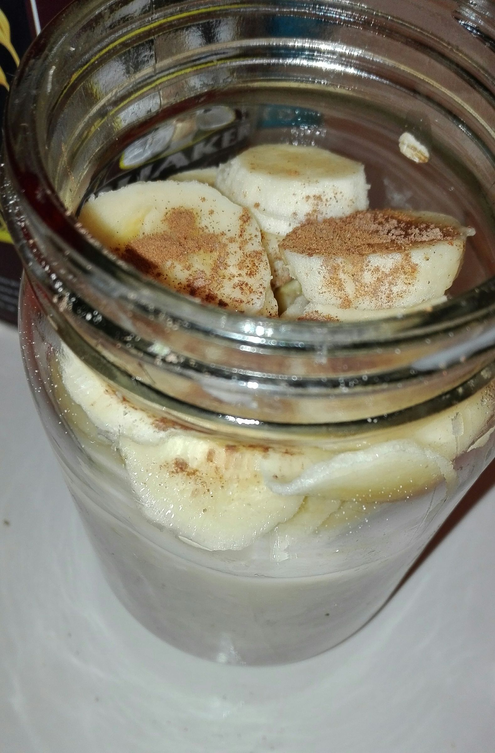 Vanilla and Chocolate Pudding Overnight Oats